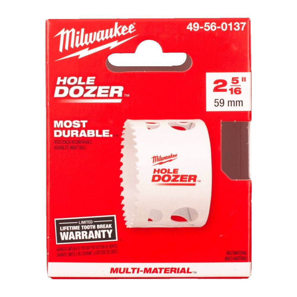 Gręžimo karūna Bi-Metal Hole Dozer, Ø59mm Gręžimo karūna Bi-Metal Hole Dozer, Ø59mm