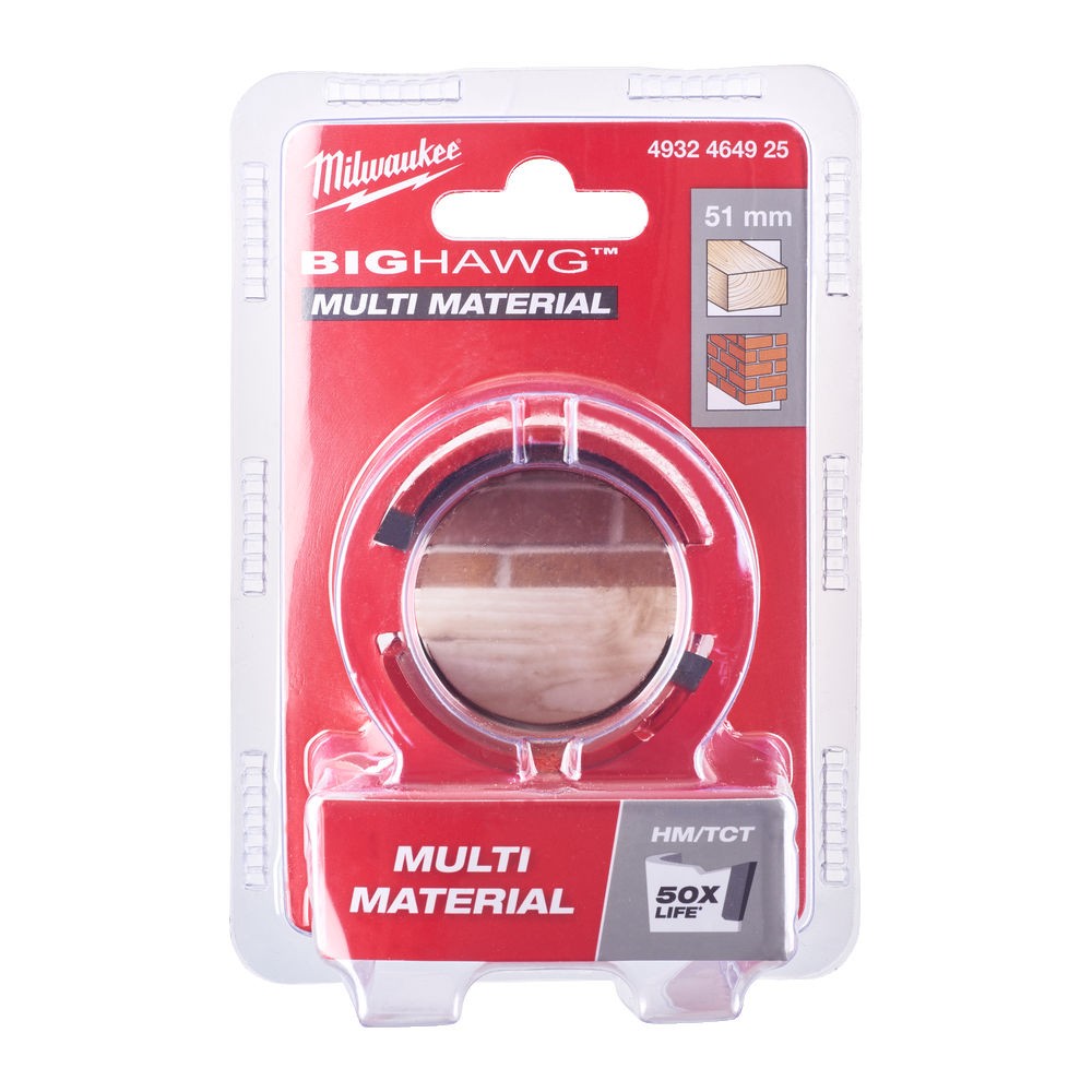 Gręžimo karūna BIG HAWG™ Ø51mm Gręžimo karūna BIG HAWG™ Ø51mm