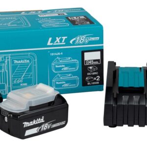 Komplektas LXT PowerPack (kroviklis DC18RC, 2x5,0Ah BL1850B) Makita