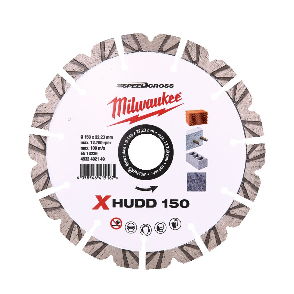Diskas deimant betonui su armatūra XHUDD 150 mm Diskas deimant betonui su armatūra XHUDD 150 mm - Image 2