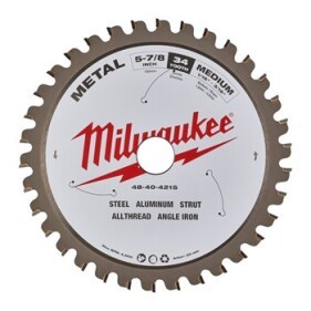 Pjovimo diskas metalui 135 x 20 mm, 34 dantų akumuliatoriniam įrankiui