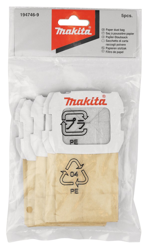 Maišas dulkių vienkart. 5vnt. be rėmelio Maišas dulkių vienkart. 5vnt. be rėmelio