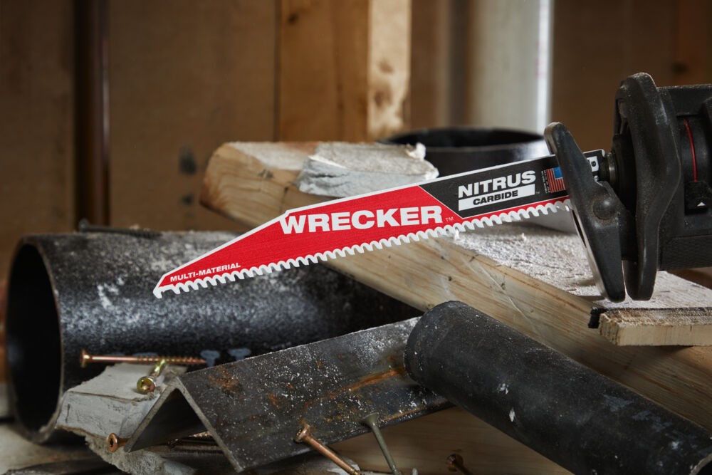 Pjūklelis tiesiniam pjūkl. TCT WRECKER NITRUS 300x6TPI medienai su vinim (1vnt) Pjūklelis tiesiniam pjūkl. TCT WRECKER NITRUS 300x6TPI medienai su vinim (1vnt)