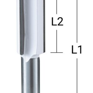 Kopijuojanti freza su guoliu12,7x26,0 mm/ 68,5mm, 8mm kotelio skersmuo