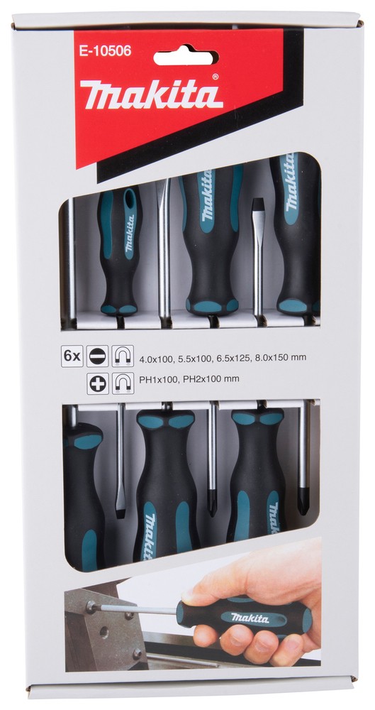 Atsuktuvų komplektas (6VNT) Makita Atsuktuvų komplektas (6VNT) Makita - Image 5