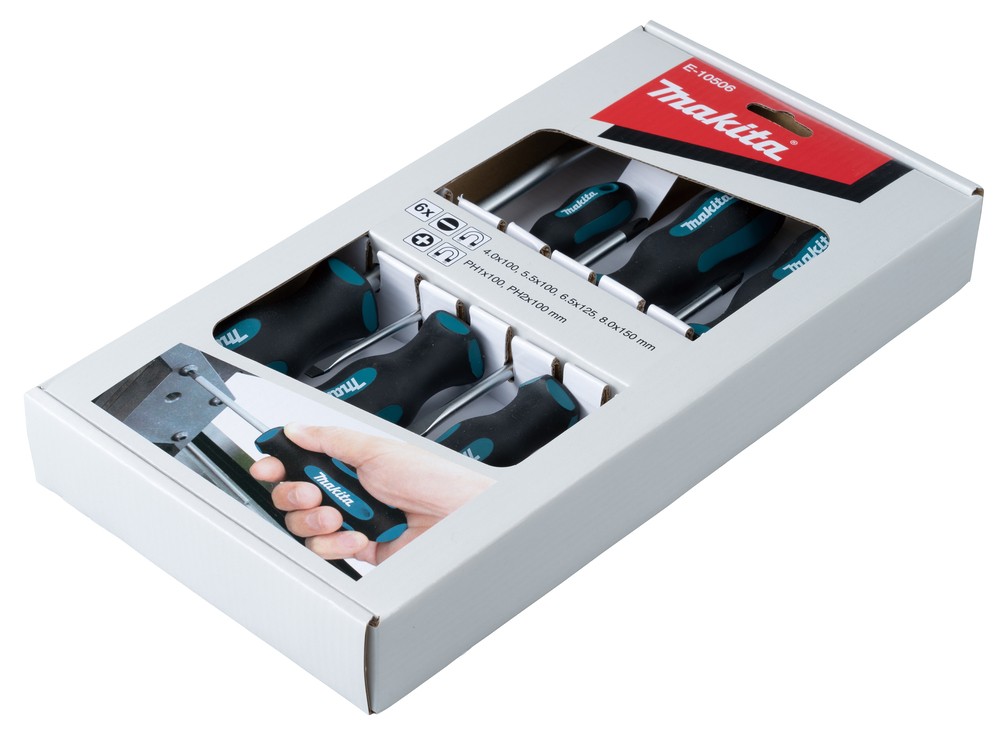 Atsuktuvų komplektas (6VNT) Makita Atsuktuvų komplektas (6VNT) Makita - Image 4