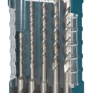 Grąžtų rinkinys betonui 5x110mm, 6, 8,10, 12x160mm SDS Plus (5vnt)