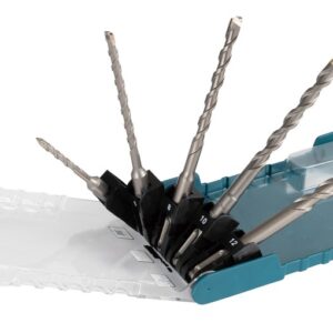 Grąžtų rinkinys betonui 5x110mm, 6, 8,10, 12x160mm SDS Plus (5vnt)
