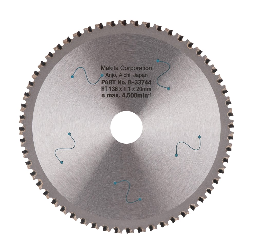 Pjovimo diskas nerūdijančiam metalui 136x20x1,1 56dant. Pjovimo diskas nerūdijančiam metalui 136x20x1,1 56dant. - Image 3