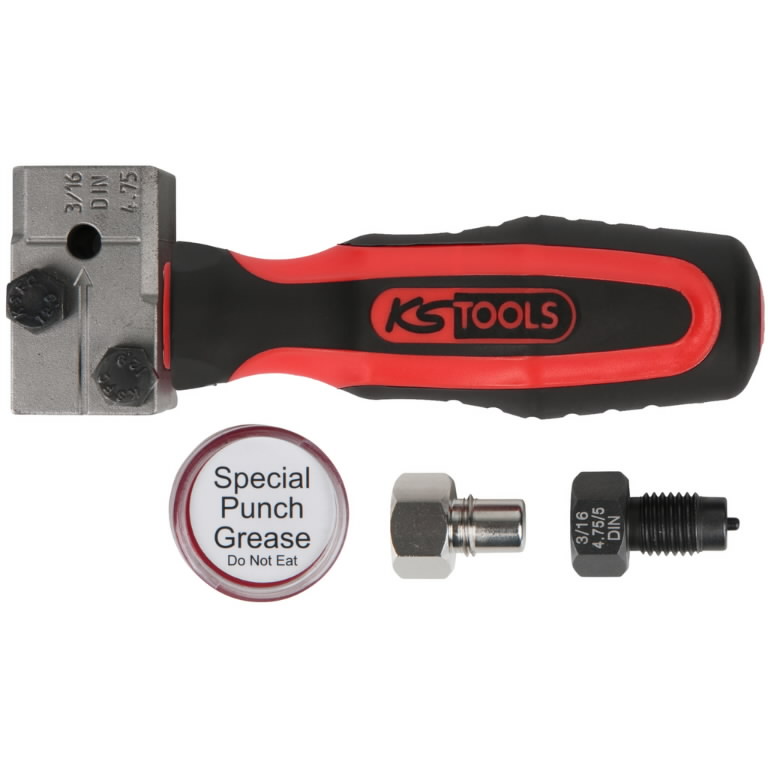 Stabdžių vamzdelių 4,75 mm briaunų lenkimo komplektas FLAREF FLAREFIXeco, KS Tools Stabdžių vamzdelių 4,75 mm briaunų lenkimo komplektas FLAREF FLAREFIXeco, KS Tools - Image 2