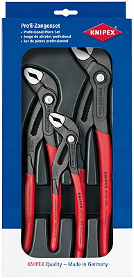 Replių komplektas 3-vnt. COBRA, Knipex Replių komplektas 3-vnt. COBRA, Knipex