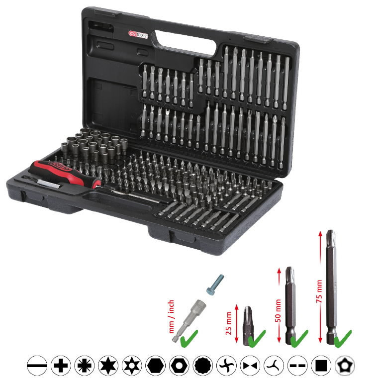 Įrankių vežimėlis RACINGline, 7 stalčiai +598vnt įrankių, KS Tools Įrankių vežimėlis RACINGline, 7 stalčiai +598vnt įrankių, KS Tools - Image 3