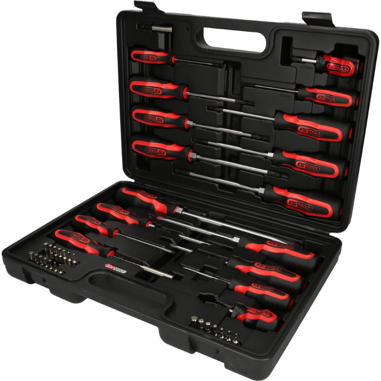 Atsuktuvų ir antgalių komplektas 39-vnt ERGO+ 39-osaline, KS Tools Atsuktuvų ir antgalių komplektas 39-vnt ERGO+ 39-osaline, KS Tools - Image 2