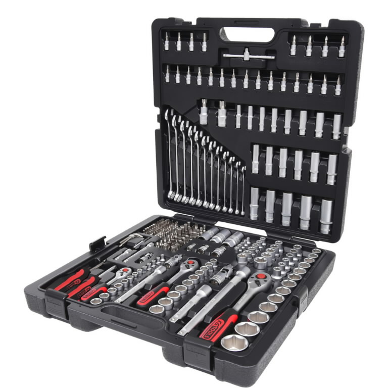 1/4+3/8+1/2” galinių raktų komplektas 216pcs, KS Tools 1/4+3/8+1/2'' galinių raktų komplektas 216pcs, KS Tools