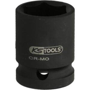 Šešiakampė smūginė galvutė, trumpa 1" 33mm, KS Tools