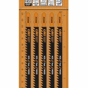 Pjūklelis siaurapjūklio medžiui HCS, 5vnt pakuotėje 110x4mm 110x4mm Z6TPI, CMT