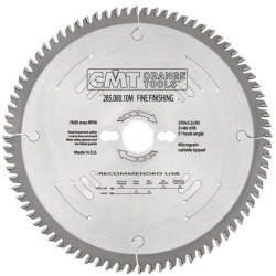 Pjovimo diskas HM 250×3,2×30 Z80, CMT Pjovimo diskas HM 250x3,2x30 Z80, CMT - Image 3