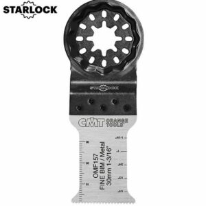 Plokščias pjovimo pjūklelis Starlock 45 mm BiM Co8, CMT