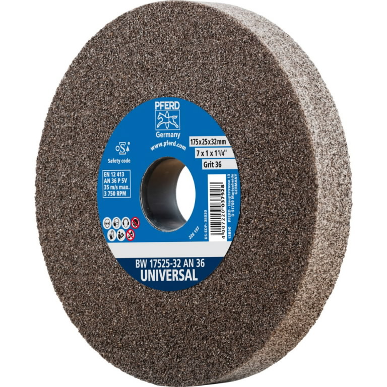 Šlifavimo diskas BW AN Universal 175×25/32mm P36, Pferd Šlifavimo diskas BW AN Universal 175x25/32mm P36, Pferd - Image 2