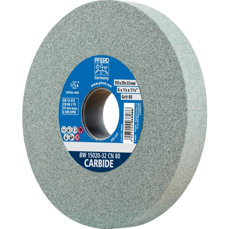Šlifavimo diskas 150×20/32mm CN 80 BW Carbide, Pferd Šlifavimo diskas 150x20/32mm CN 80 BW Carbide, Pferd - Image 2
