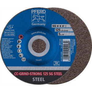 Diskas 125mm SG STEEL CC-GRIND-STRONG 125mm SG Steel, Pferd