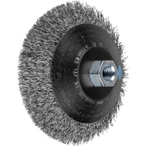 Nuožulnus šepetys KBU Inox 125x10/M14 0,35mm, Pferd