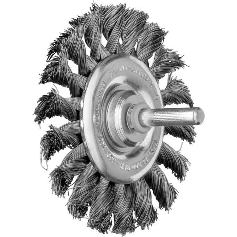 Diskinis vielinis šepetys knotted RBG Steel 70×06/6mm 0,35mm, Pferd Diskinis vielinis šepetys knotted RBG Steel 70x06/6mm 0,35mm, Pferd