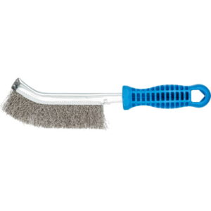 Rankinis vielinis šepetys HBG 10 Steel 1 row with plaSteelic 265mm 0,3mm, Pferd
