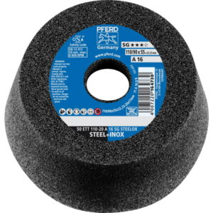 Šlif.puodelis metalui 110x55x22,23mm A16 Q SG ETT, Pferd
