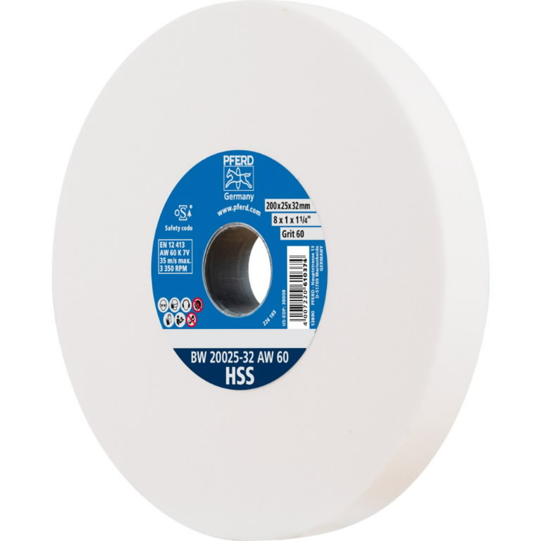 Diskas galąst BW AW HSS 200×25/32mm P60, Pferd Diskas galąst BW AW HSS 200x25/32mm P60, Pferd