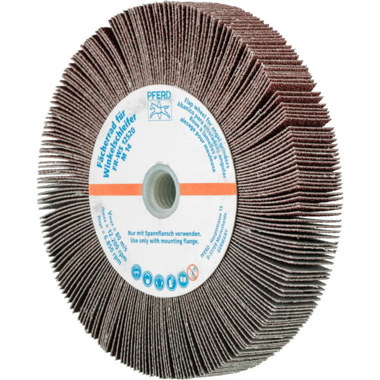 Šlifavimo cilindras lapelinis FR WS 125×20/M14 A80, Pferd Šlifavimo cilindras lapelinis FR WS 125x20/M14 A80, Pferd