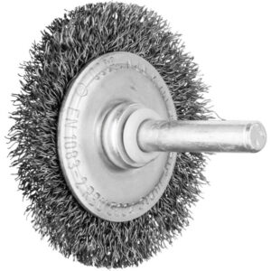 Diskinis vielinis šepetys RBU Steel 50x4/6mm, 2mm, Pferd