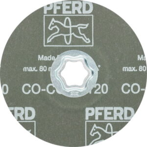 Fibro diskas INOX CC-FS CO-COOL 125mm P120, Pferd