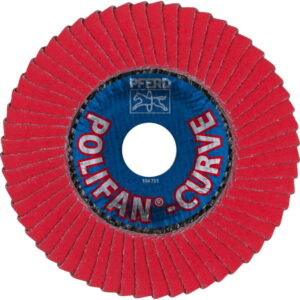 Lapelinis šlifavimo diskas SGP CURVE STEELOX PFR 125mm CO60 125mm CO60 M PFR, Pferd