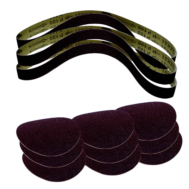 Šlifavimo juostos ir popierius 12 vnt. BTS 700 BTS 700, Scheppach Šlifavimo juostos ir popierius 12 vnt. BTS 700 BTS 700, Scheppach - Image 2