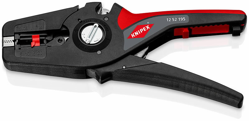Replės laidų nuizoliavimui 0,08-16 mm2, PreciStrip16, Knipex Replės laidų nuizoliavimui 0,08-16 mm2, PreciStrip16, Knipex