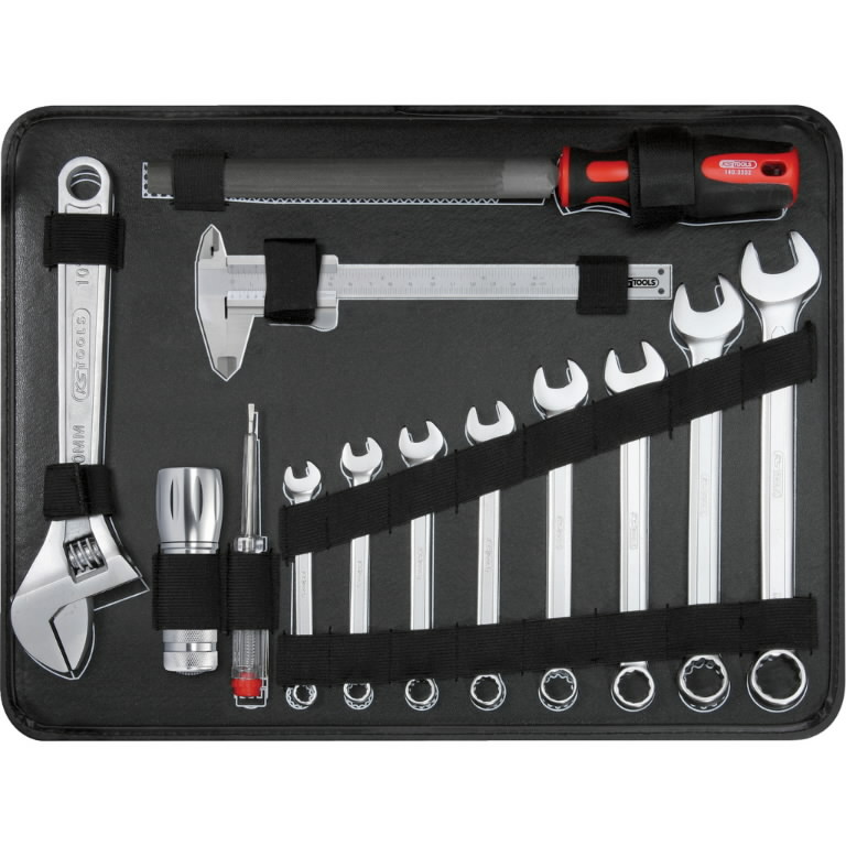 Universalus įrankių komplektas 1/4″+1/2″ 127 vnt, KS Tools Universalus įrankių komplektas 1/4"+1/2" 127 vnt, KS Tools - Image 5