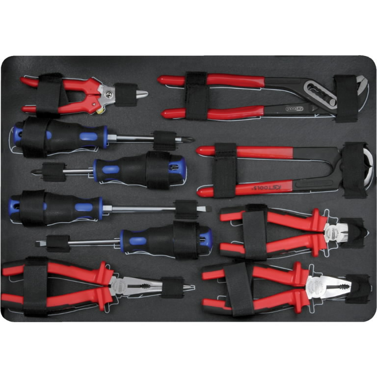 Universalus įrankių komplektas 1/4″+1/2″ 127 vnt, KS Tools Universalus įrankių komplektas 1/4"+1/2" 127 vnt, KS Tools - Image 6