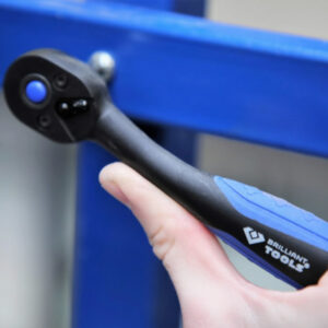 Terkšlė gumuota rankena 1/4", Brilliant Tools