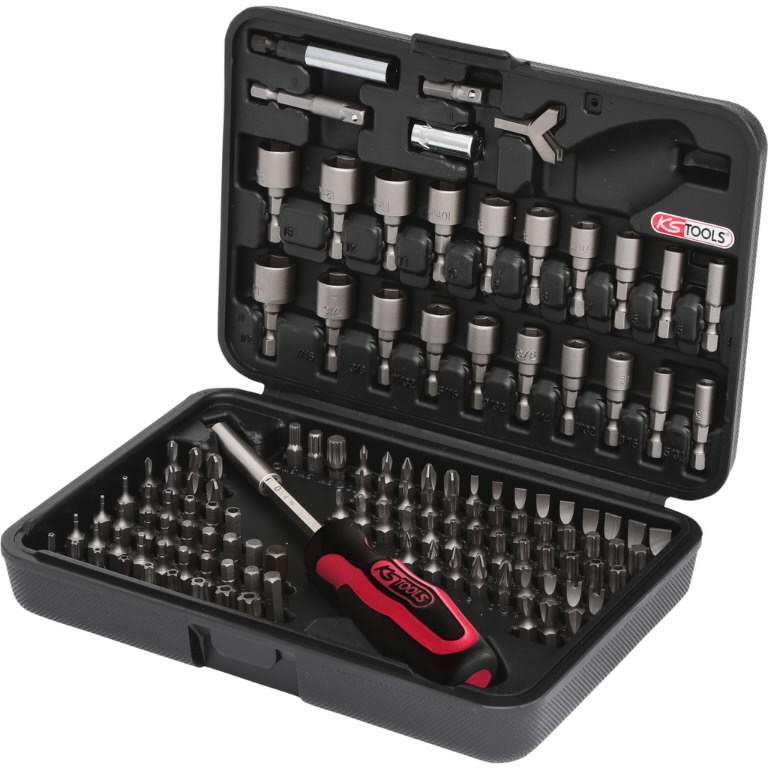 Atsuktuvo antgalių komplektas CLASSIC 1/4´´ 122 vnt 122 osa, KS Tools Atsuktuvo antgalių komplektas CLASSIC 1/4´´ 122 vnt 122 osa, KS Tools