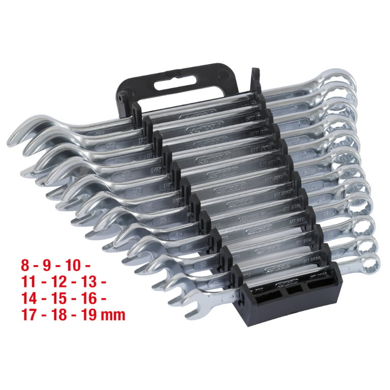 Kombinuotų raktų komplektas 8-19mm 12vnt, KS Tools Kombinuotų raktų komplektas 8-19mm 12vnt, KS Tools