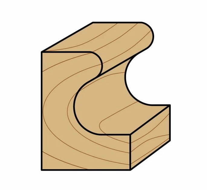 Freza S=8mm, D=19,05mm, CMT Freza S=8mm, D=19,05mm, CMT