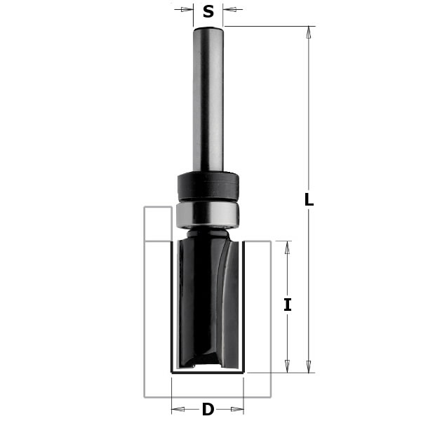 Freza S=8 mm, D=16 mm, CMT Freza S=8 mm, D=16 mm, CMT - Image 3
