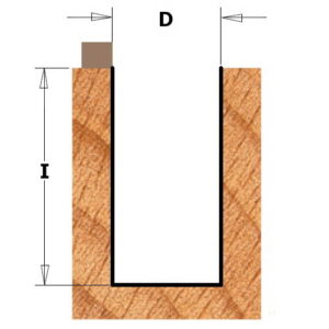 Freza S=8 mm, D=16 mm, CMT