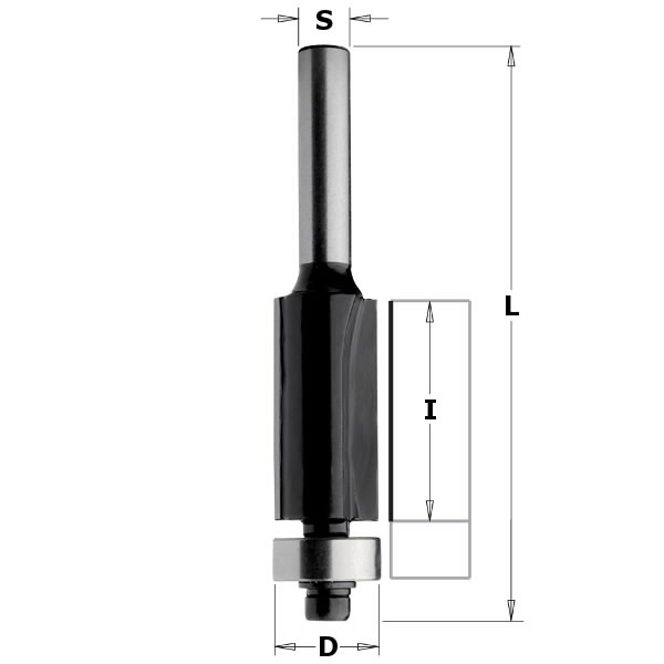 Freza S=8mm, D=9,5mm, CMT Freza S=8mm, D=9,5mm, CMT - Image 3