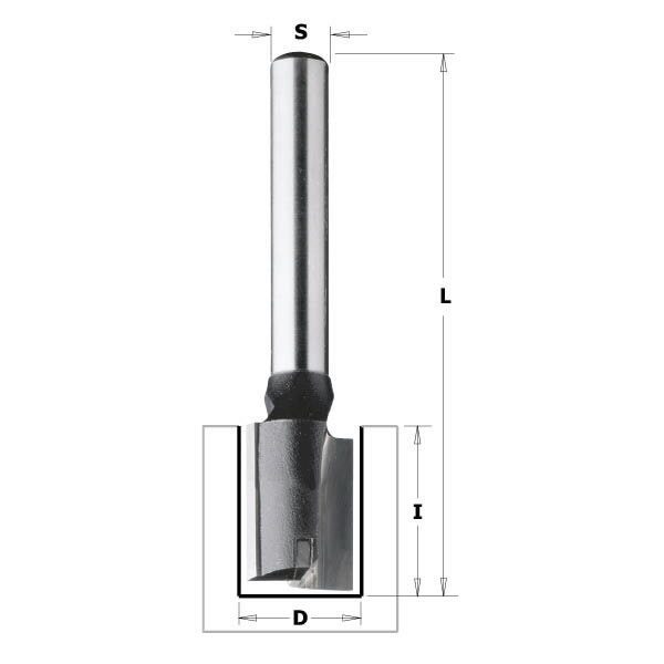 Freza S=8mm, D=12mm, CMT Freza S=8mm, D=12mm, CMT - Image 2