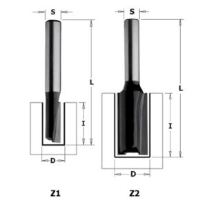 Freza S=8mm, D=4mm, CMT