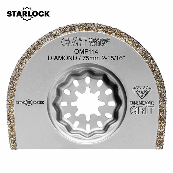 Peilis ištisiniam pjovimu OMF114 deimantinis 75mm keramika S STARLOCK, CMT Peilis ištisiniam pjovimu OMF114 deimantinis 75mm keramika S STARLOCK, CMT