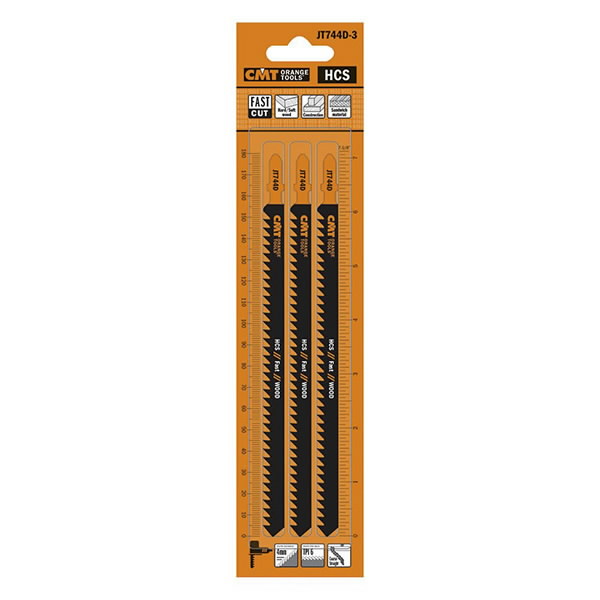 Pjūklelis siaurapjūklio medžiui HCS, 3vnt pakuotėje 155x4mm 155x4mm Z6TPI, CMT Pjūklelis siaurapjūklio medžiui HCS, 3vnt pakuotėje 155x4mm 155x4mm Z6TPI, CMT