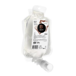 Skystos putos Satino Black Qlash 6 x 750 ml, Satino by WEPA
